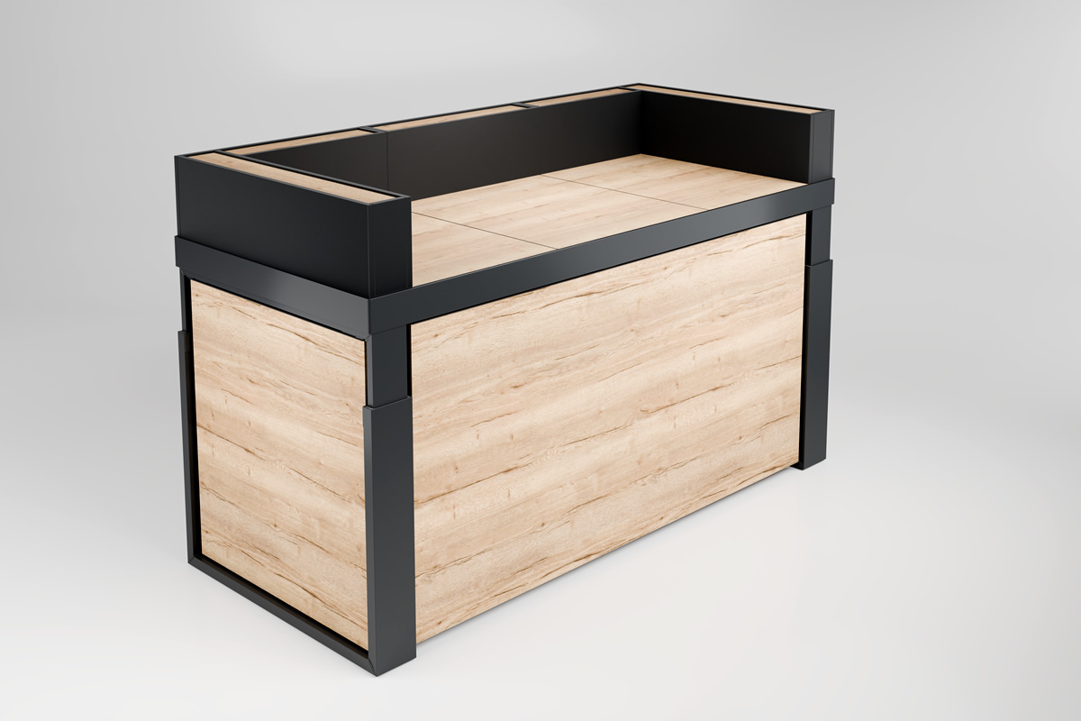 ODO Food-Counter, Orgel Zikkurat einstufig