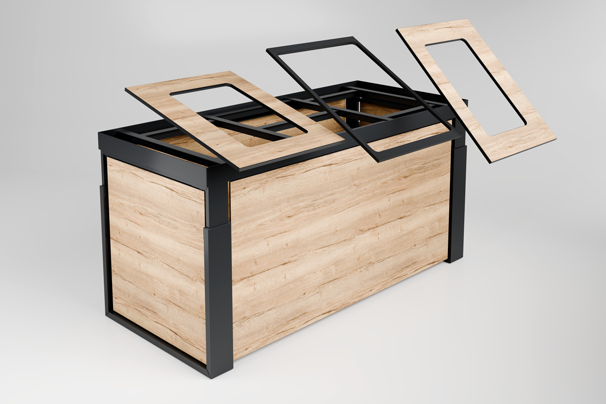 ODO Food-Counter, Rechauds